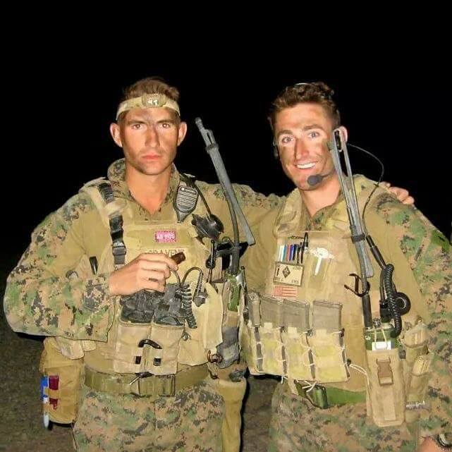 Cravens (left) Sangin Afghanistan